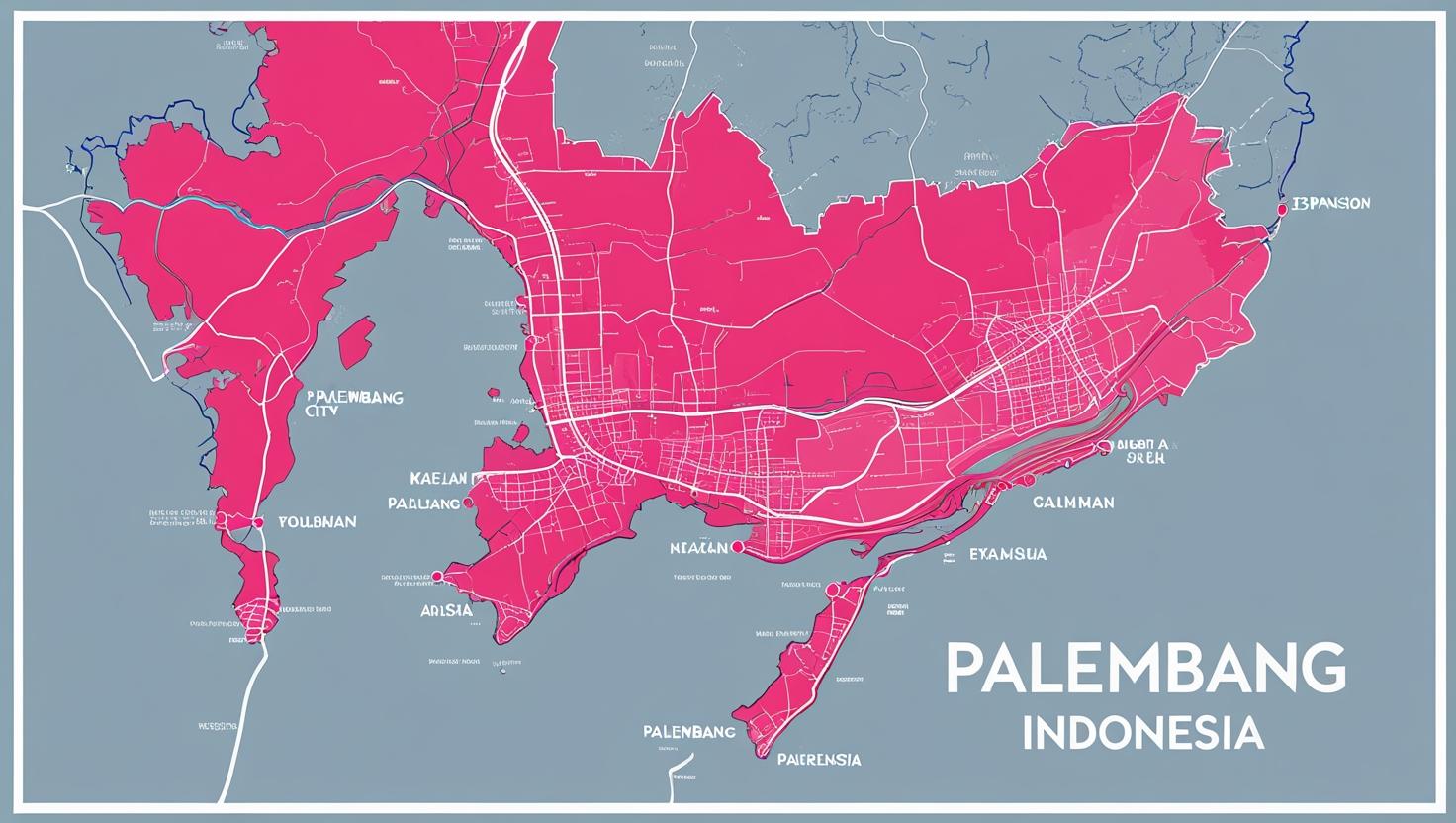 Peta Jangkauan DJASANET Palembang